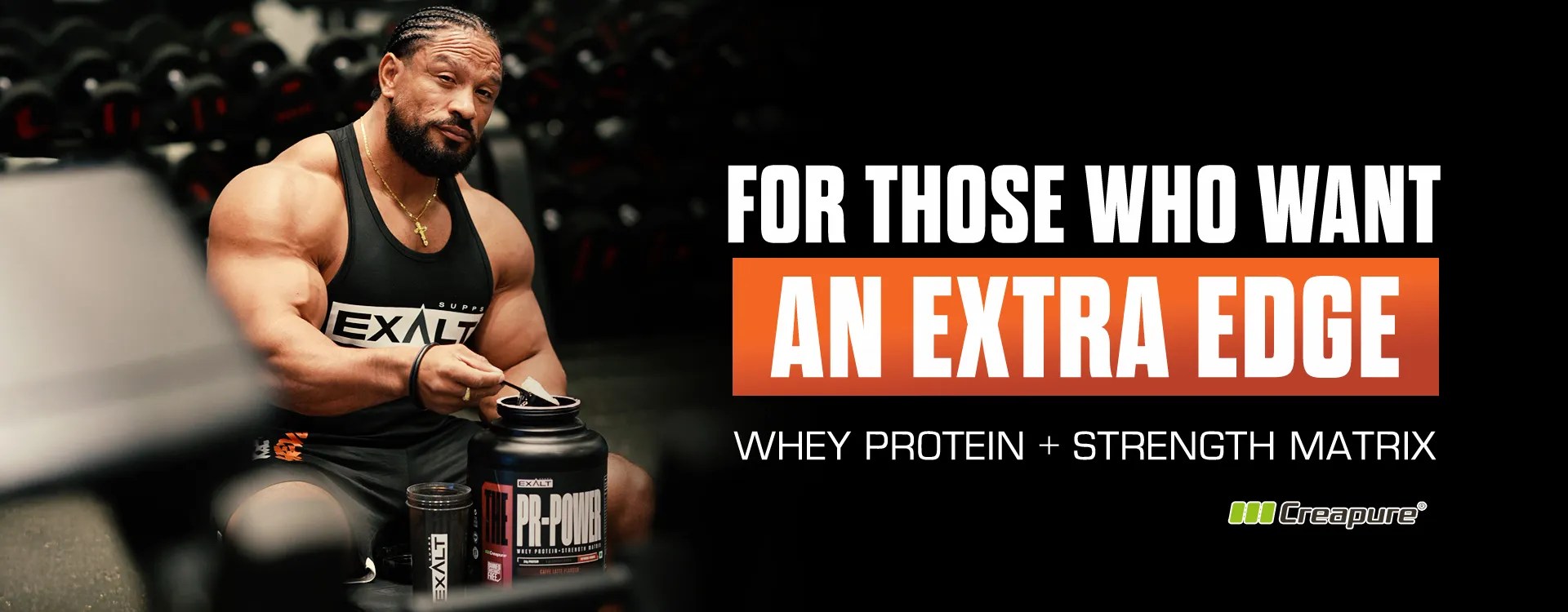 Exalt sports nutrition campaign