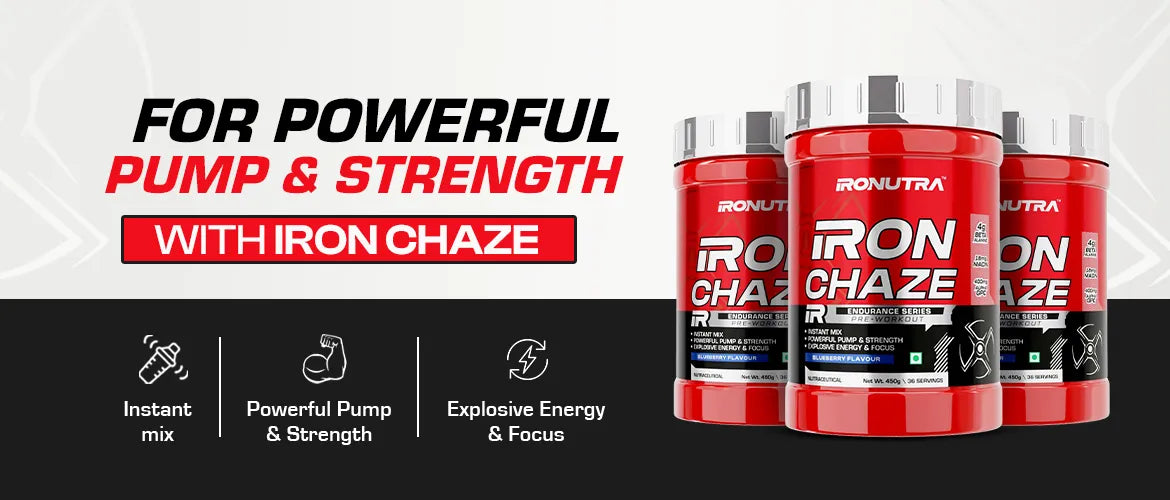 Ironutra Iron Chaze product campaign