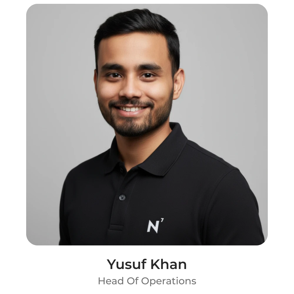 Yusuf Khan, Head of Operations