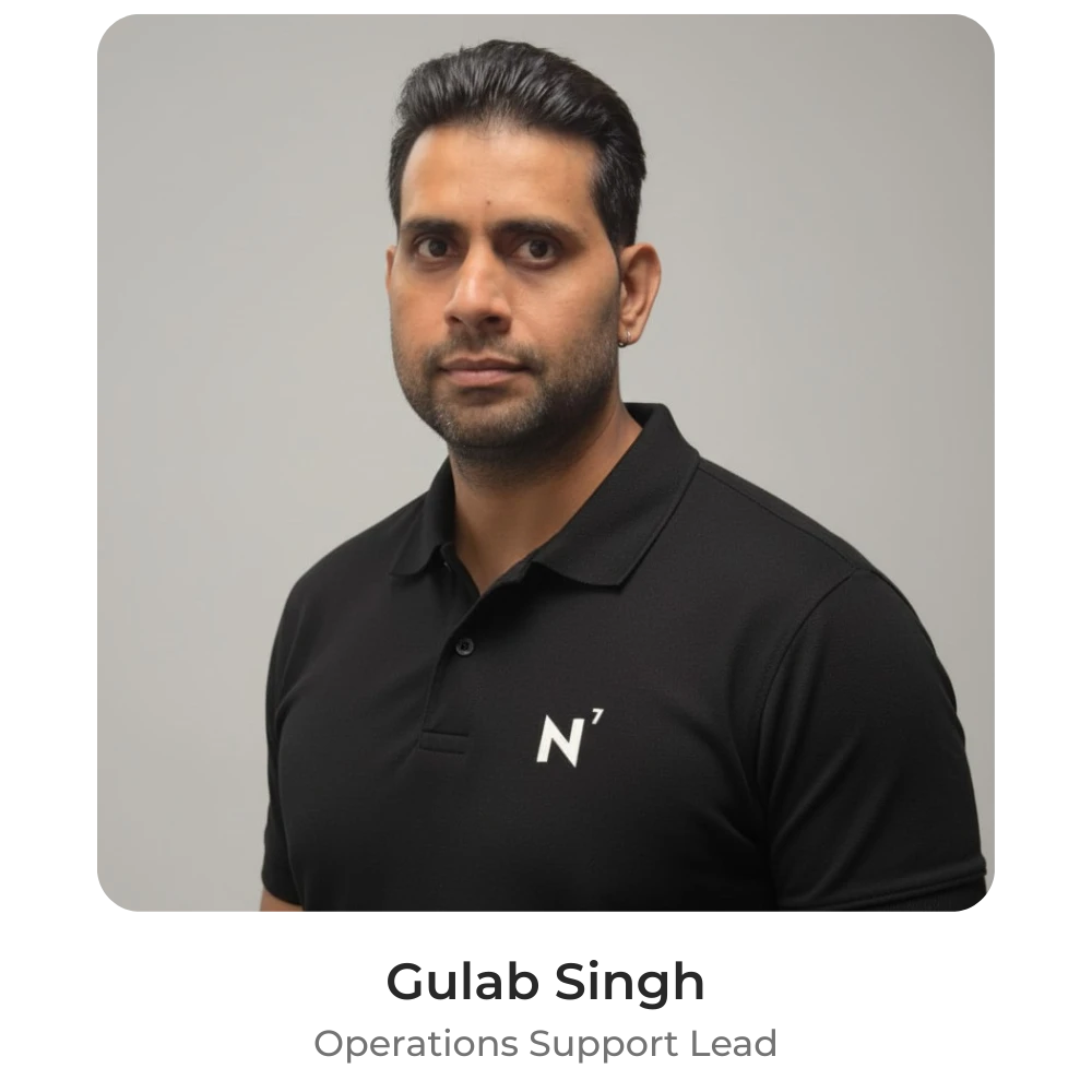 Gulab Singh, Operations Support Lead